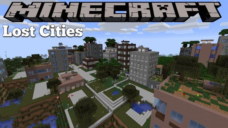 Bản mod Minecraft The Lost Cities