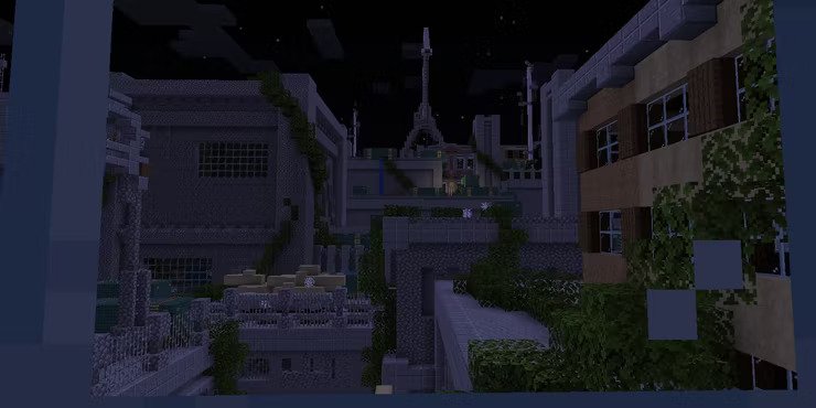 Minecraft Bản đồ kinh dị thành phố bị bỏ hoang