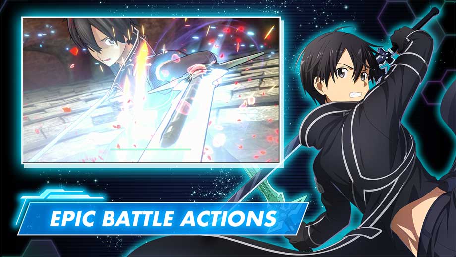 Trải nghiệm chiến đấu trong Sword Art Online