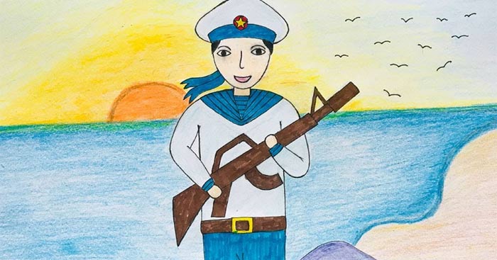 Văn mẫu lớp 10: Phân tích bài Lính đảo hát tình ca trên đảo Lính đảo hát tình ca trên đảo của Trần Đăng Khoa