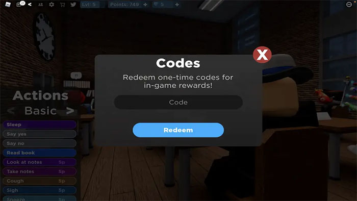 Code game The Presentation Experience