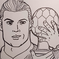 Đoạn văn tiếng Anh về cầu thủ Ronaldo (4 mẫu)