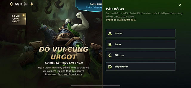 Urgot có xuất xứ từ đâu?