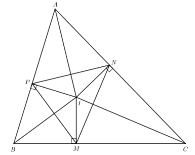 Toán 7 Bài 11: Tính chất ba đường phân giác của tam giác Giải Toán lớp 7 trang 108, 109, 110 – Tập 2 sách Cánh diều