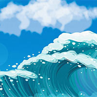 Văn mẫu lớp 8: Ý nghĩa nhan đề Mây và sóng (3 mẫu)