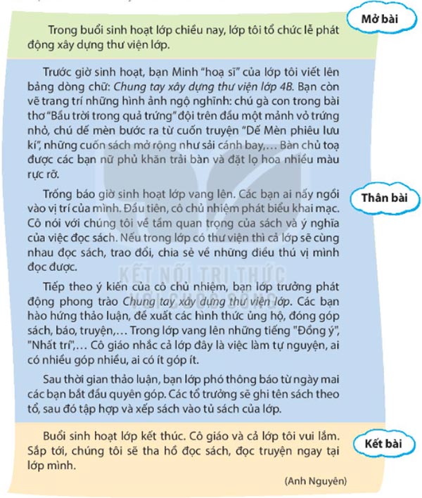 Viết: Tìm hiểu cách viết bài văn thuật lại một sự việc – Tiếng Việt 4 Kết nối tri thức Tiếng Việt lớp 4 Kết nối tri thức tập 1 Bài 9