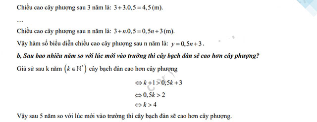 Đáp án đề thi vào lớp 10 môn Toán An Giang