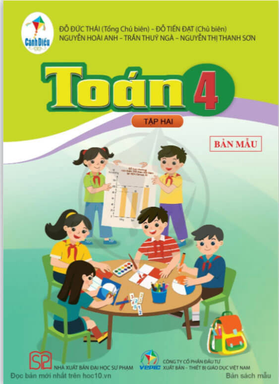 Toán 4 - Tập 2 Cánh diều