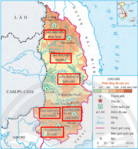 Lịch sử Địa lí lớp 4 Bài 15: Thiên nhiên vùng Tây Nguyên Giải Lịch sử Địa lí lớp 4 sách Cánh diều