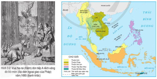 Lịch sử 8 Bài 3: Đông Nam Á từ nửa sau thế kỉ XVI đến thế kỉ XIX Soạn Sử 8 sách Cánh diều trang 16, 17, 18, 19