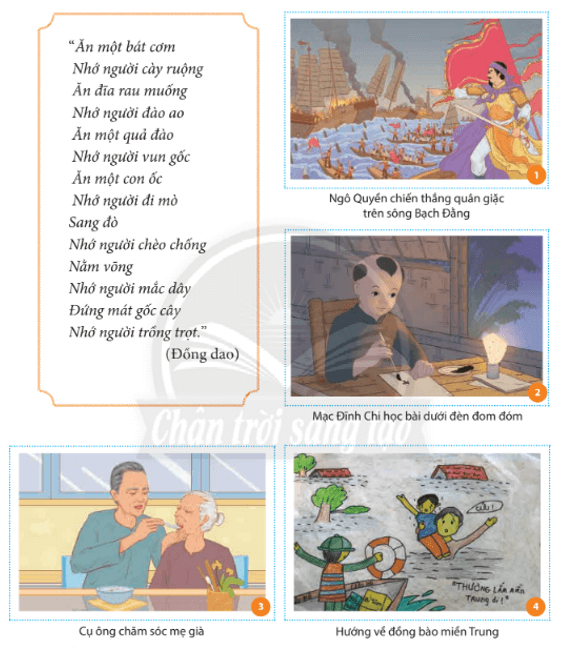 GDCD 8 Bài 1: Tự hào về truyền thống dân tộc Việt Nam Giáo dục công dân lớp 8 trang 5 sách Chân trời sáng tạo