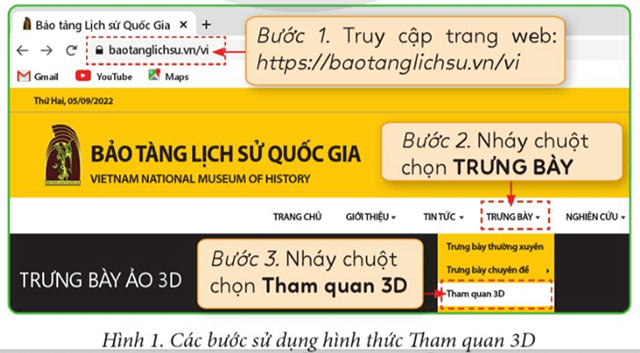 Tin học lớp 4 Bài 1: Máy tính giúp em tìm hiểu lịch sử Việt Nam Giải Tin học lớp 4 Cánh diều trang 48, 49