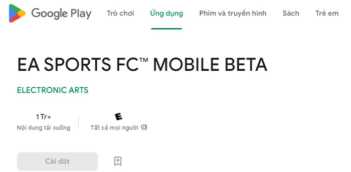 EA Sports FC Mobile beta