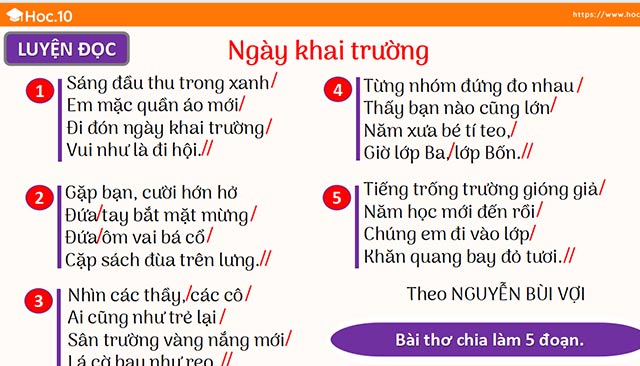 Giáo án PowerPoint Tiếng Việt 3