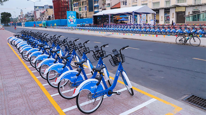 Hướng dẫn thuê xe đạp công cộng Hà Nội trên app TNGo