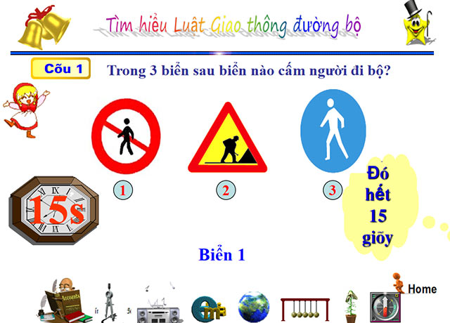 PowerPoint Hội thi an toàn giao thông