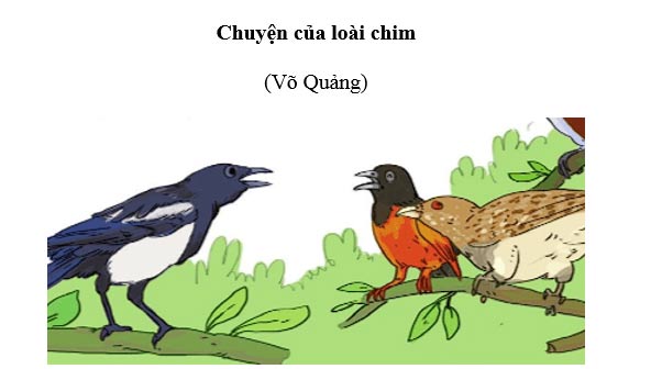 Nói và nghe: Kể chuyện Chuyện của loài chim – Tiếng Việt 4 Cánh diều Tiếng Việt lớp 4 Cánh diều tập 2 Bài 13