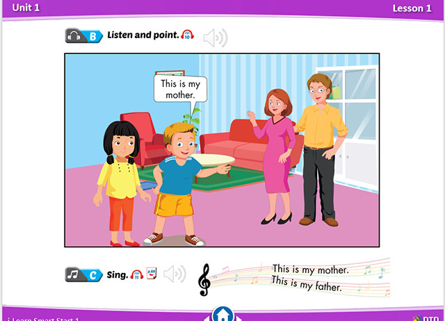 Giáo án PowerPoint Tiếng Anh 1 i-Learn Smart Start
