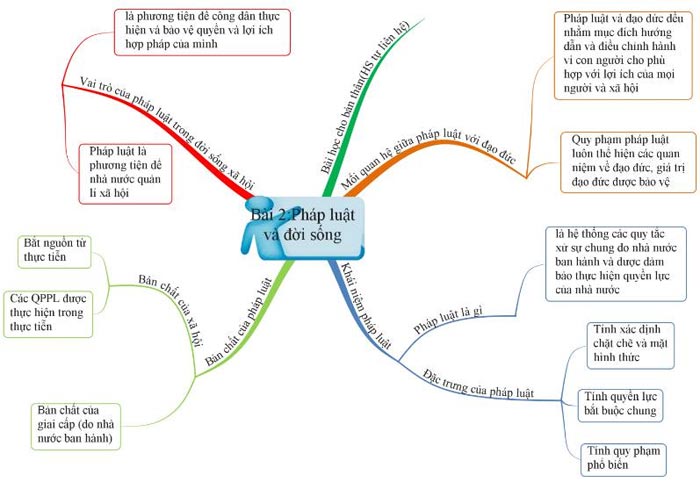 Sơ đồ tư duy GDCD 12 bài 3