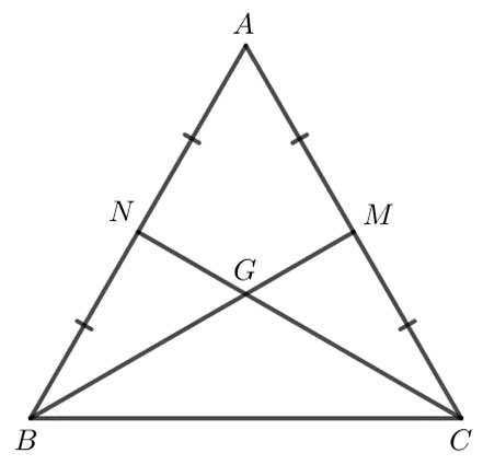 Toán 7 Bài 34: Sự đồng quy của ba trung tuyến, ba đường phân giác trong một tam giác Giải Toán lớp 7 trang 72 sách Kết nối tri thức với cuộc sống – Tập 2