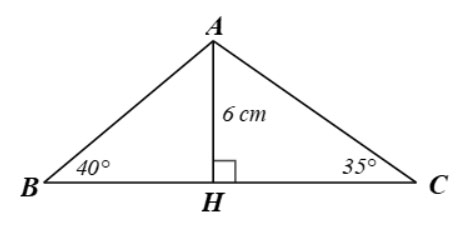 Một số hệ thức về cạnh và góc trong tam giác vuông