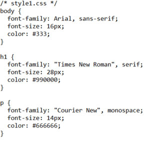 Định dạng văn bản bằng CSS