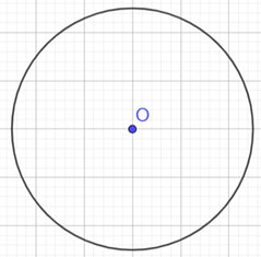 Vẽ đường tròn bằng phần mềm GeoGebra