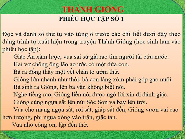 Bài giảng điện tử Ngữ văn lớp 6