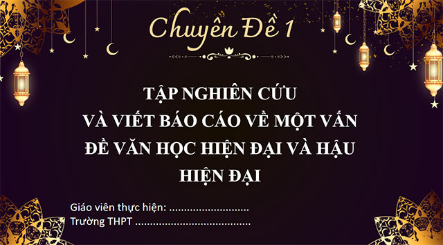 Bài giảng điện tử chuyên đề Ngữ văn 12 sách Cánh diều (Cả năm) Giáo án PowerPoint Văn 12 Cánh diều năm 2024 – 2025