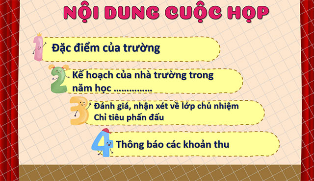 PowerPoint Họp phụ huynh đầu năm