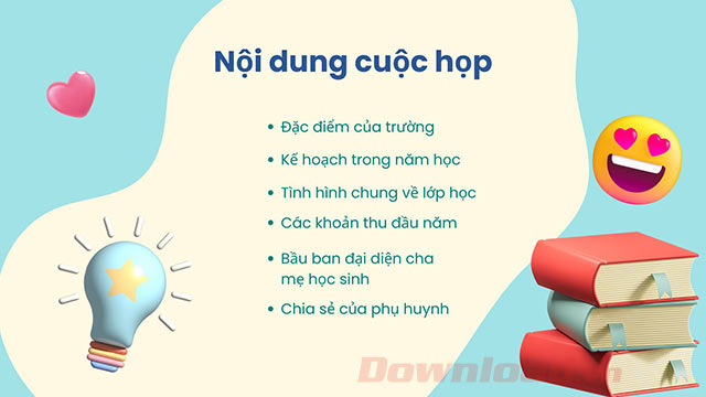 PowerPoint Họp phụ huynh đầu năm