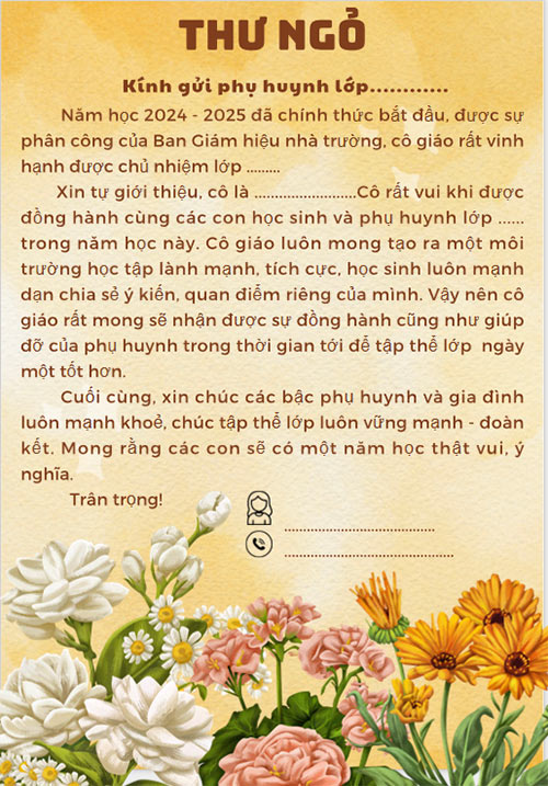 Thư ngỏ đầu năm