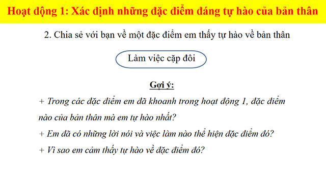 Giáo án PowerPoint Hoạt động trải nghiệm 4