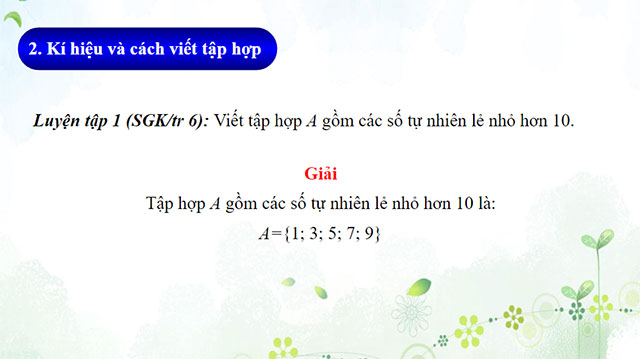 Bài giảng điện tử Toán lớp 6 sách Cánh diều