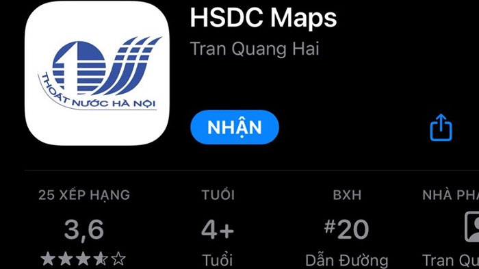 Ứng dụng HSDC Maps