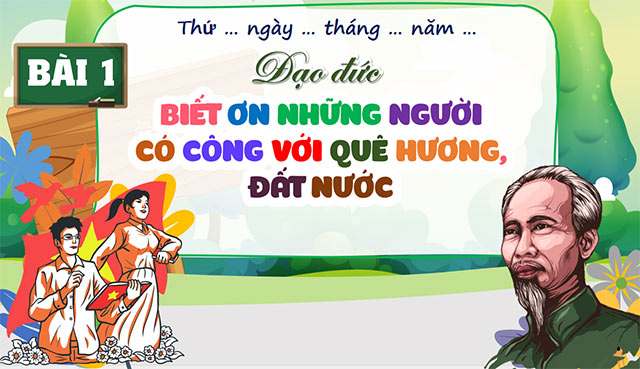 Giáo án PowerPoint Đạo đức 5 Kết nối tri thức