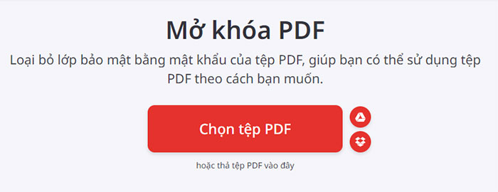 Hướng dẫn phá khóa file PDF