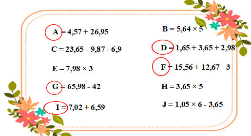 Toán lớp 5 Tuần 9