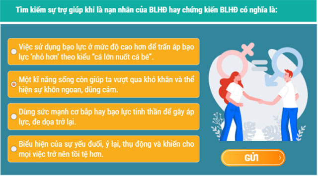 Đáp án tập huấn Giáo dục giới tính