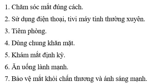 Cuộc thi chăm sóc mắt