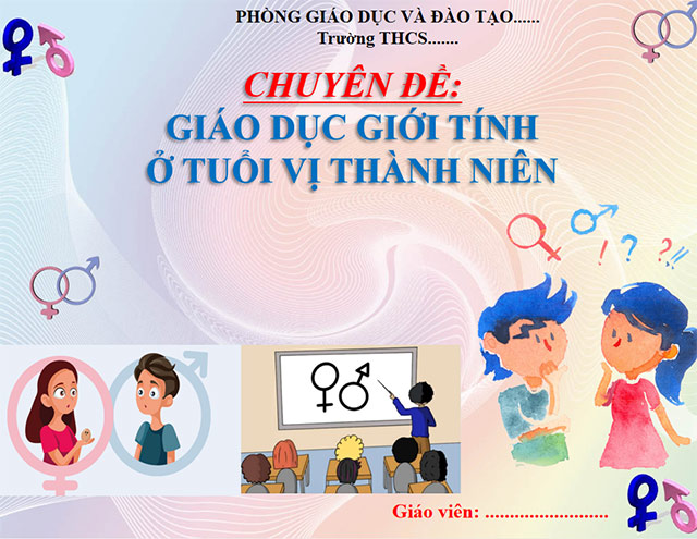 PowerPoint Giáo dục giới tính File PTT Giáo dục giới tính