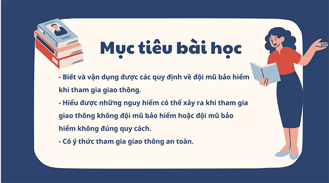 Mẫu PowerPoint An toàn giao thông cho nụ cười ngày mai