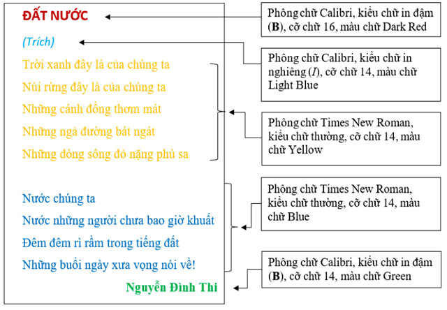 in học 5 Chân trời sáng tạo