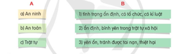 Luyện từ và câu: Mở rộng vốn từ: An ninh, an toàn – Tiếng Việt 5 Cánh diều Tiếng Việt lớp 5 Cánh diều tập 1 Bài 9